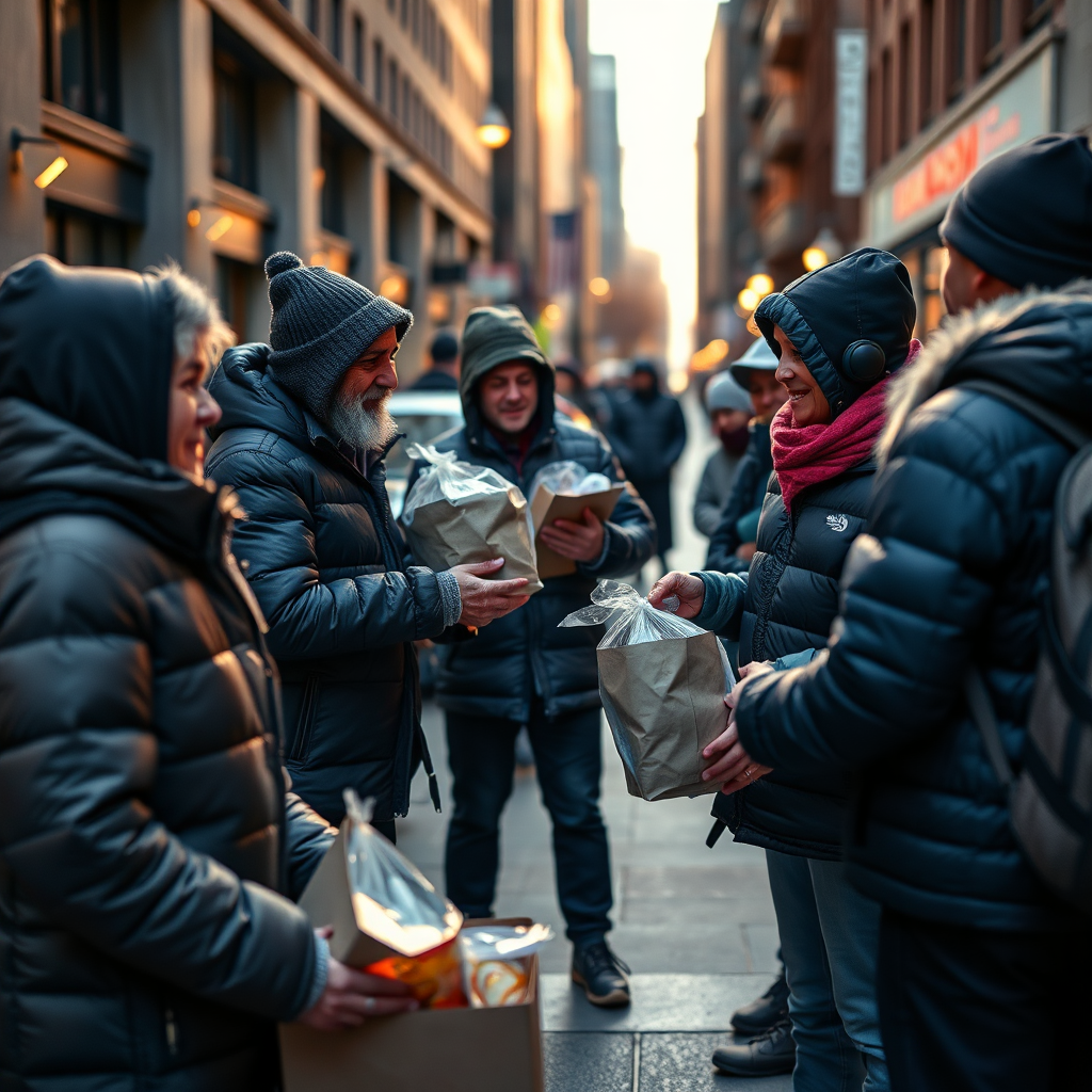 Backpack with essential supplies for people in crisis